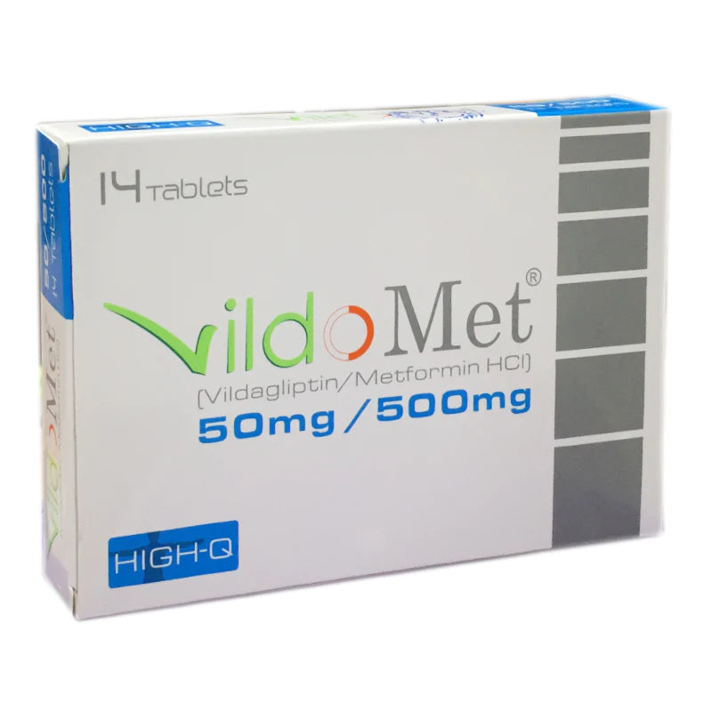 Vildomet Tab 50mg/500mg 14-s