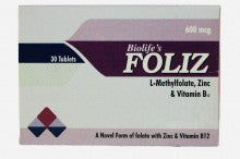 Foliz Tab 600mcg 30-s