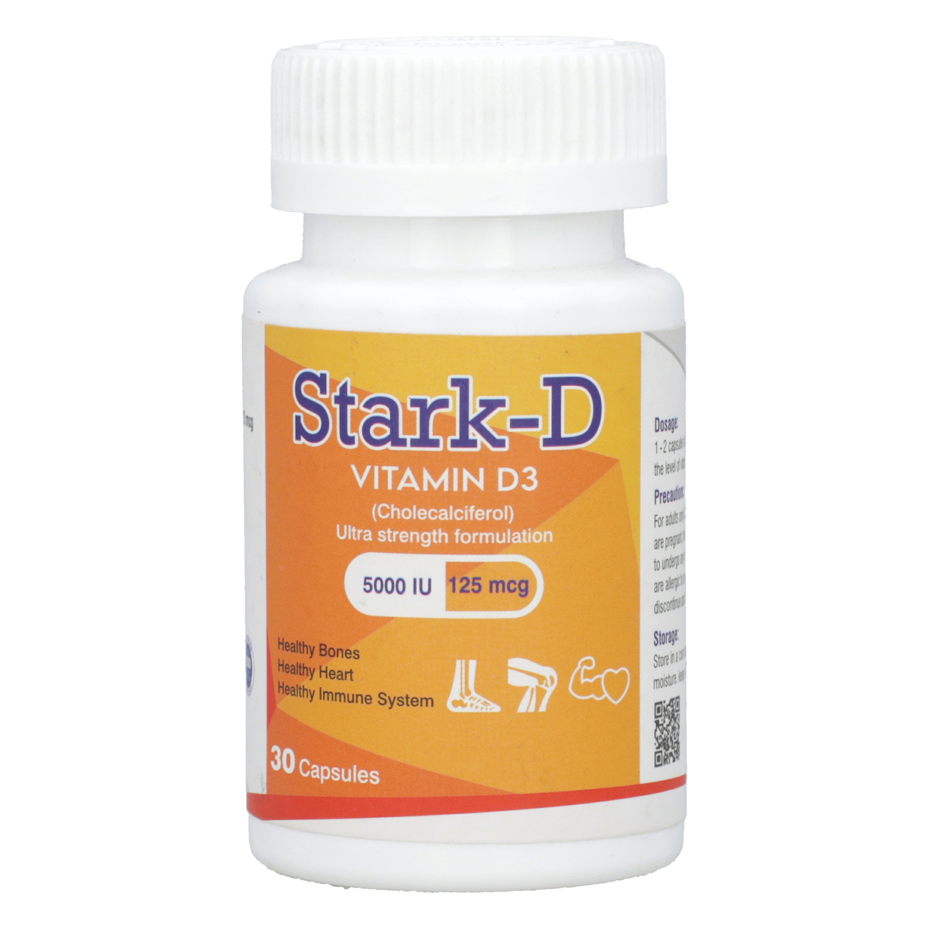 Stark-D Cap 5000IU (125mcg) 30's