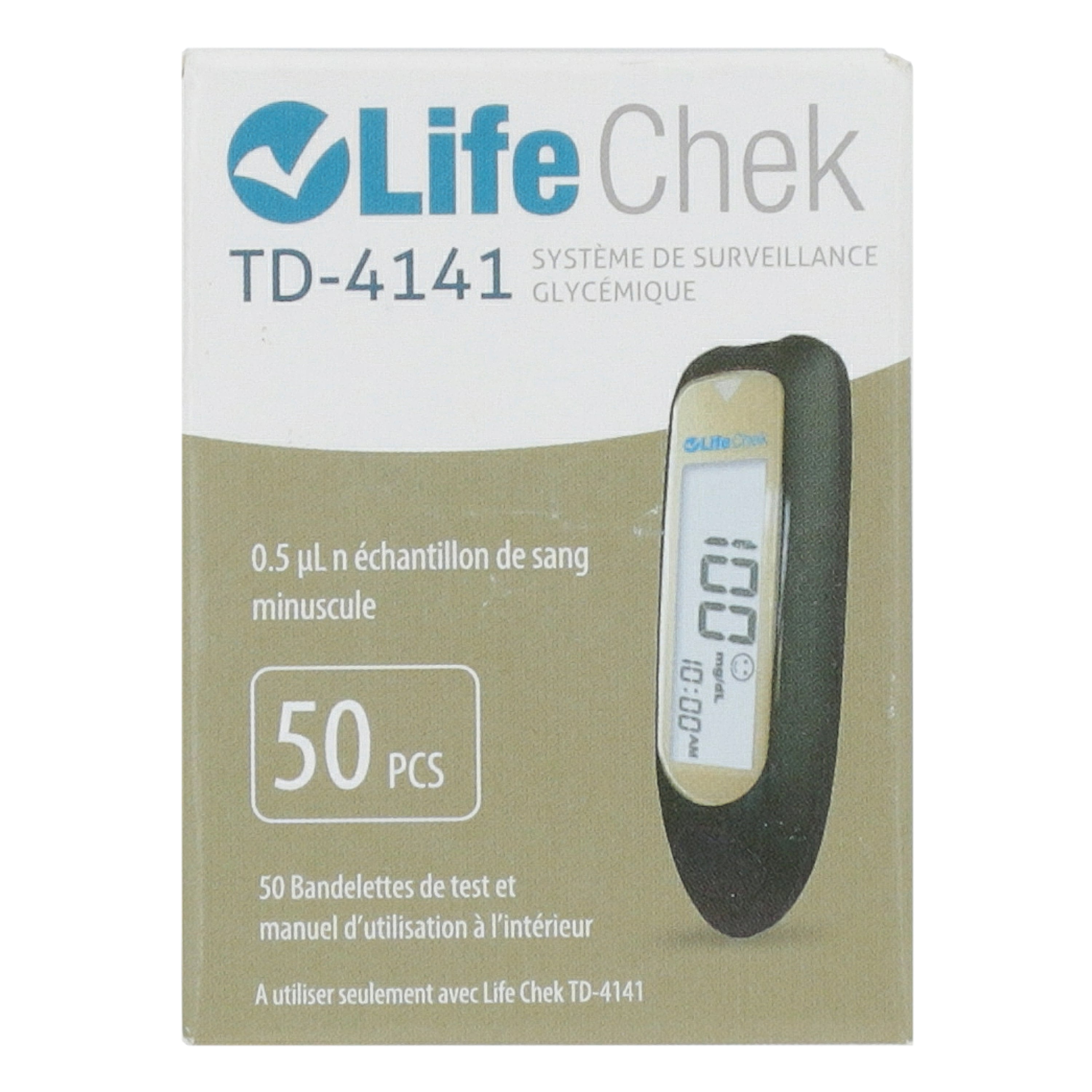 Life Chek TD-4141 Sugar Test Strips 50's