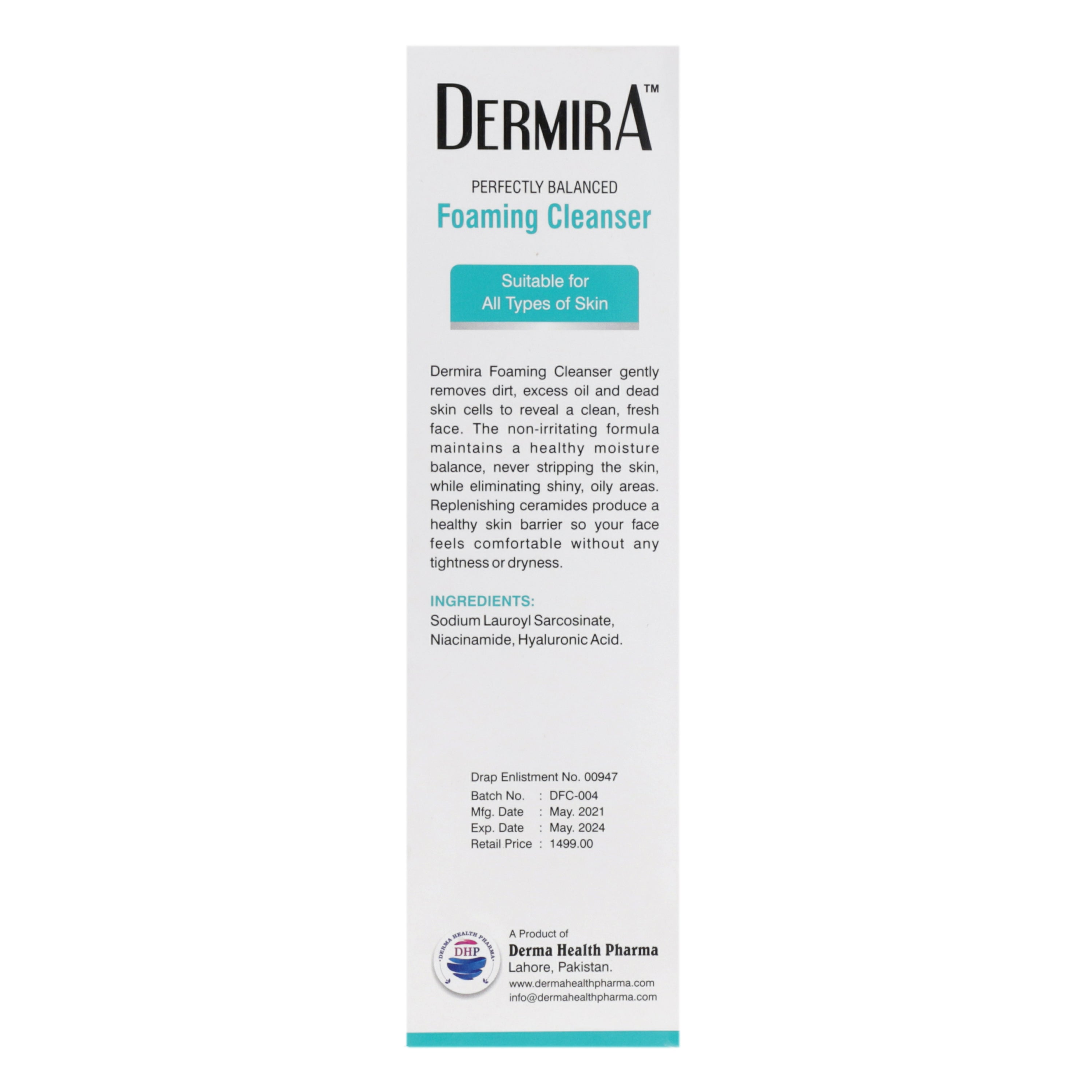 Dermira Foaming Cleanser 120ml — image 2 of 4