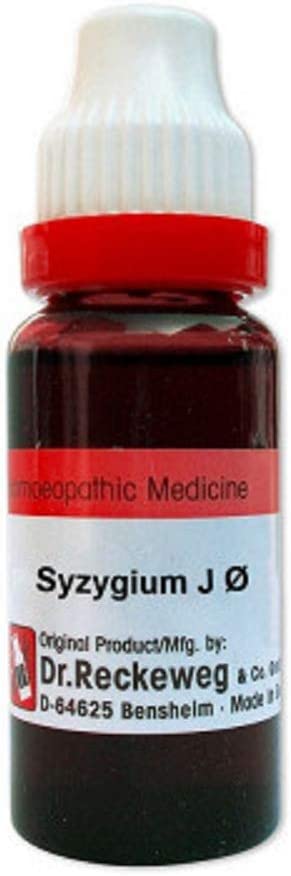 Syzygium Jambolanum (mother tincture) Drops 20ml