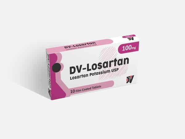 Dv-Losartan Tab 100mg 10's