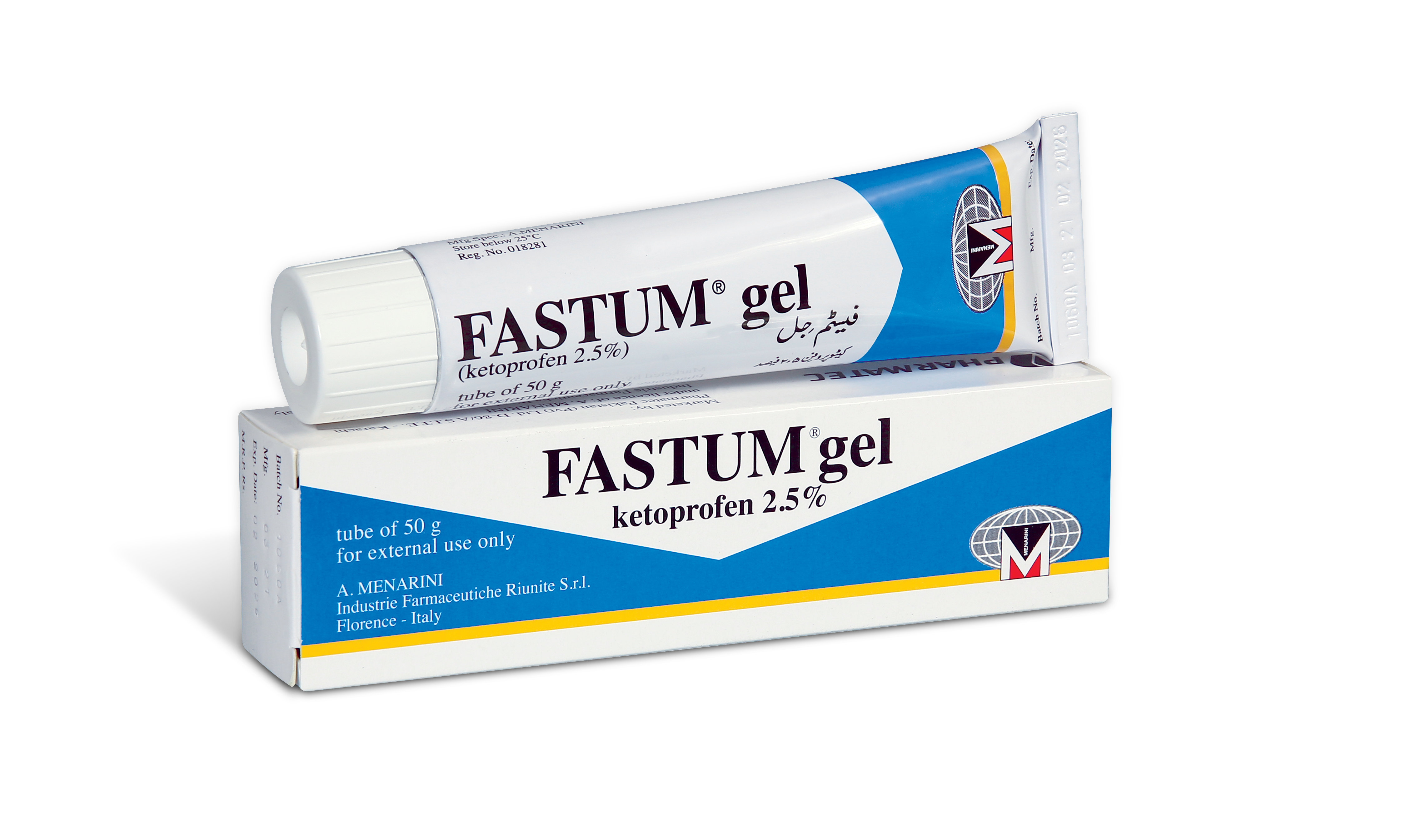 Fastum Gel 2.5% 50gm
