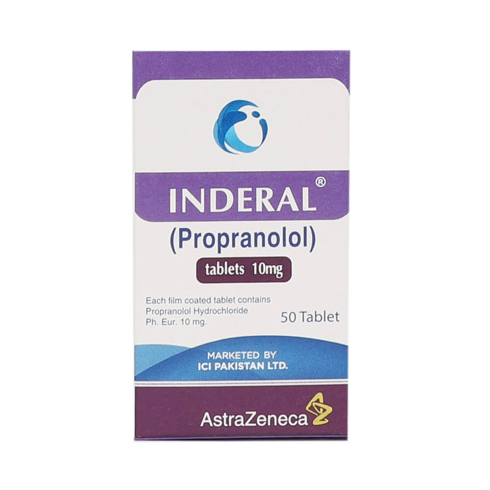 Inderal Tab 10mg 10-s