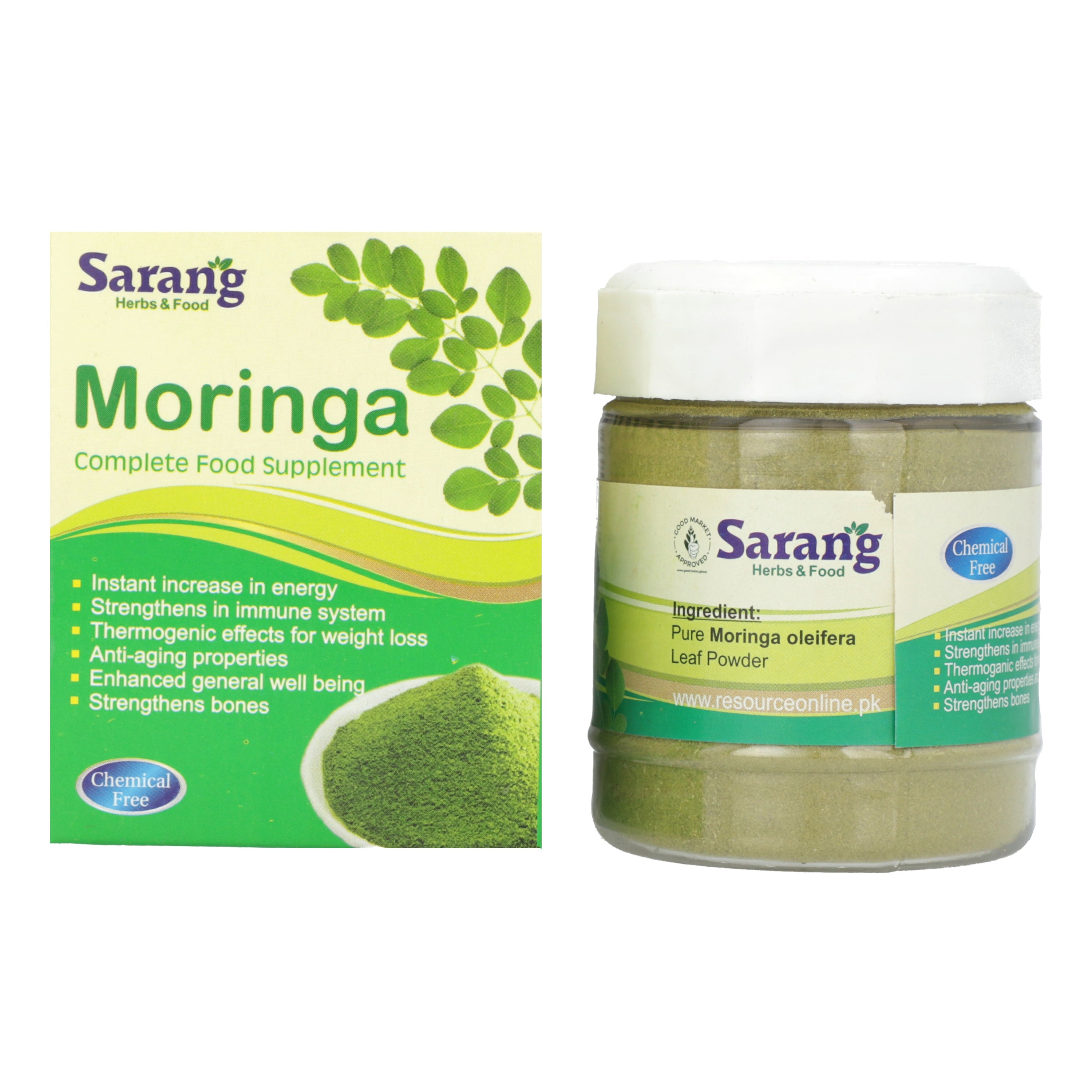 Moringa Leaf Powder 50 grams — image 3 of 6