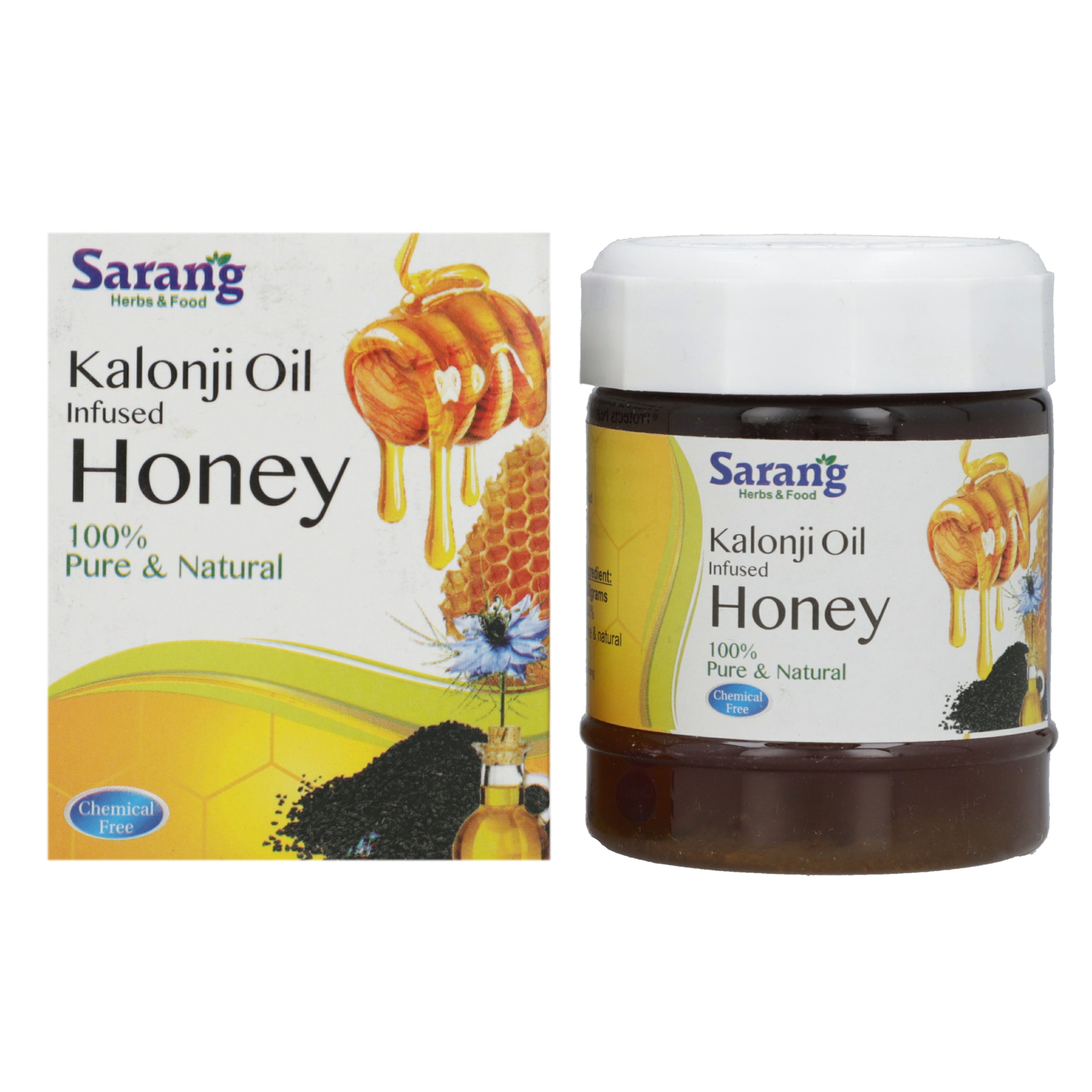 Sarang Kalonji oil infused Honey 200 g — image 4 of 6