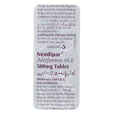 Neodipar Tab 500mg 10's — image 3 of 4