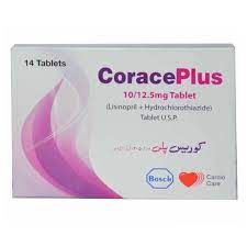 Corace Plus Tab 10/12.5mg 14's