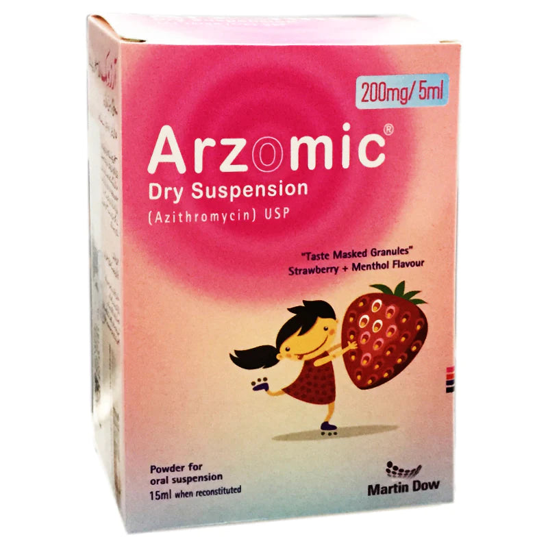 Arzomic Dry Suspension 200mg/5ml 15ml
