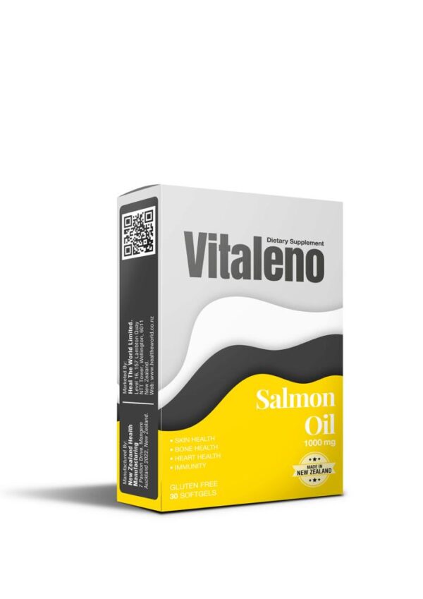 Vitaleno Salmon Oil 1000mg Softgels 30's