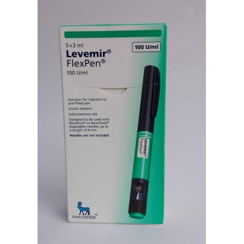 Levemir FlexPen Inj 100IU 1PFPx3ml