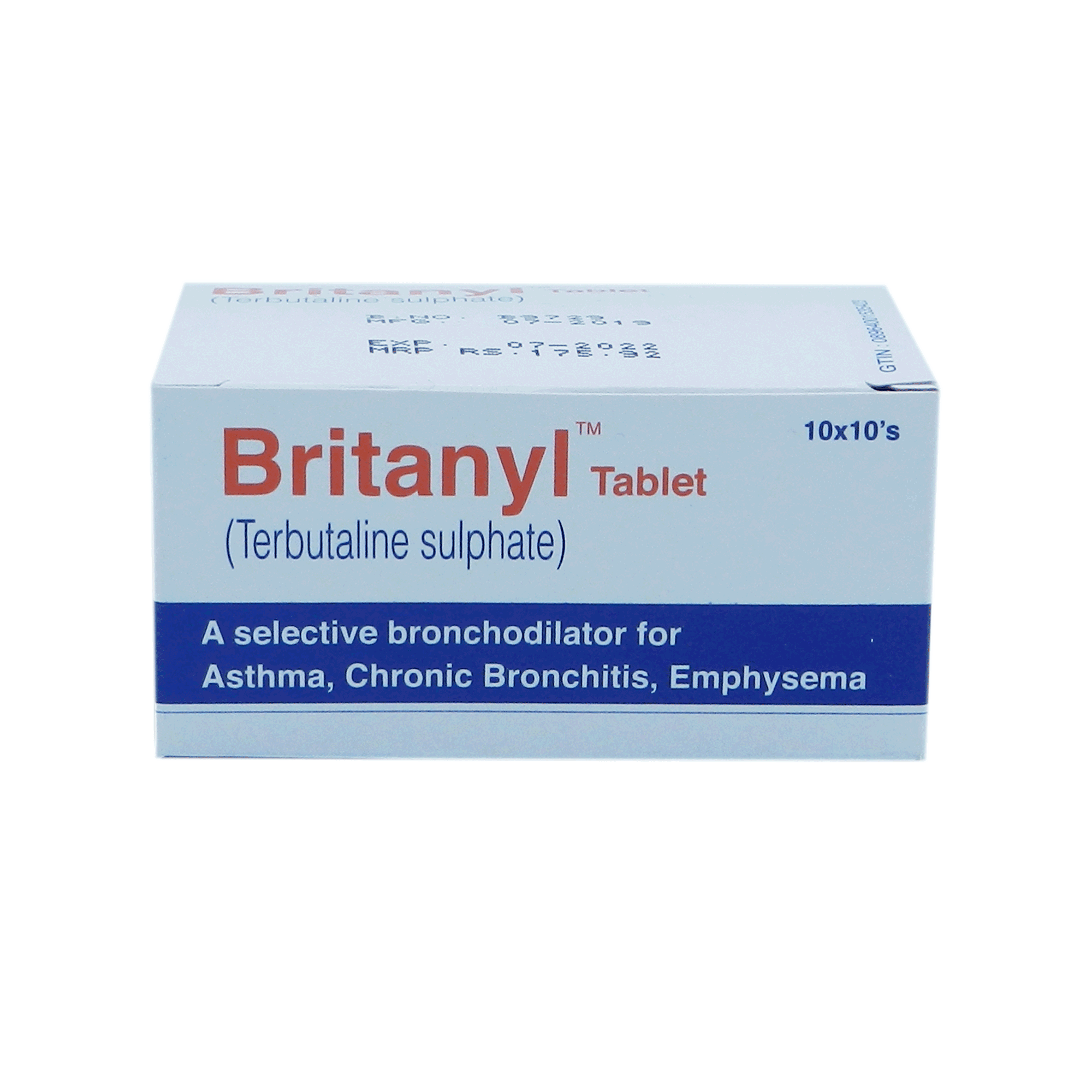 Britanyl Tab 2.5mg 10-s