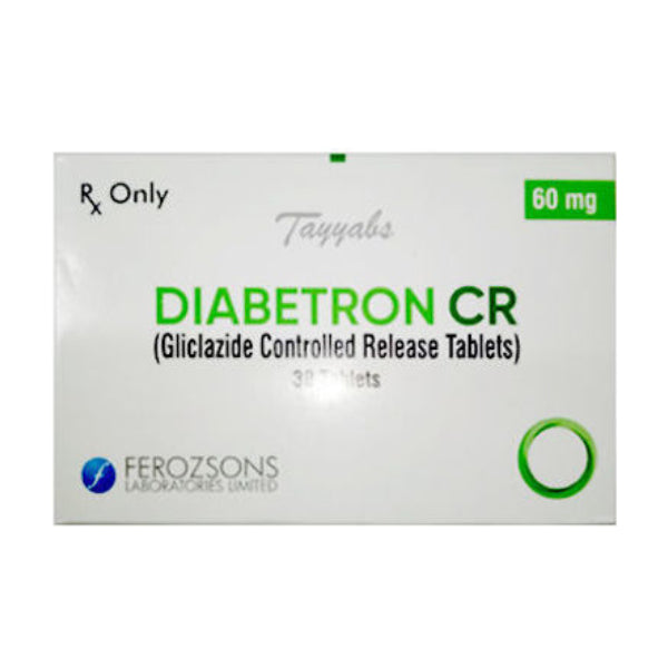 Diabetron Cr Tab 60mg 3x10-s