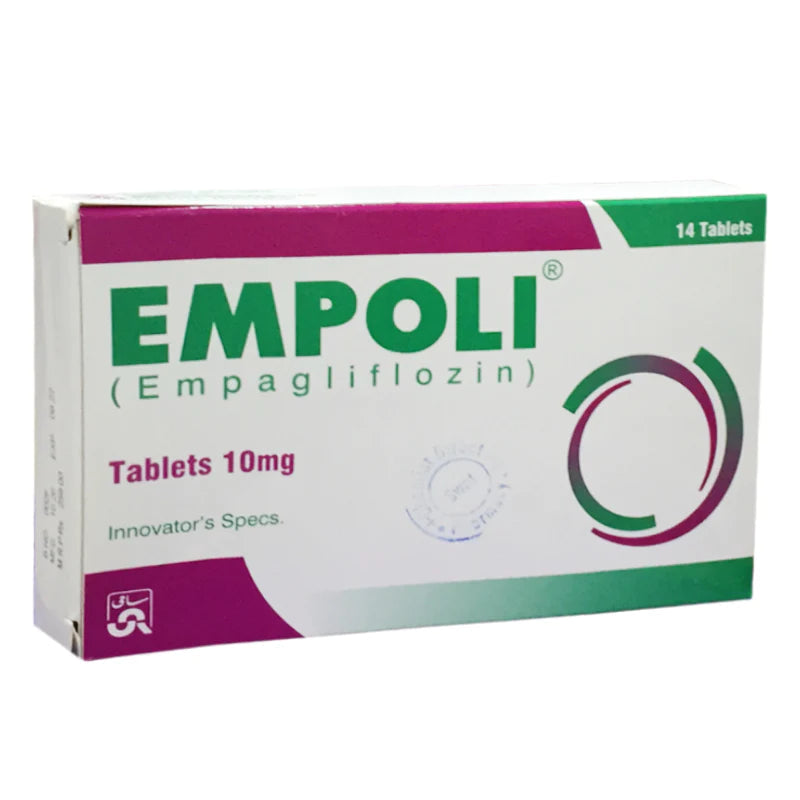 Empoli (Empagliflozin) Tabs 10mg 14'S