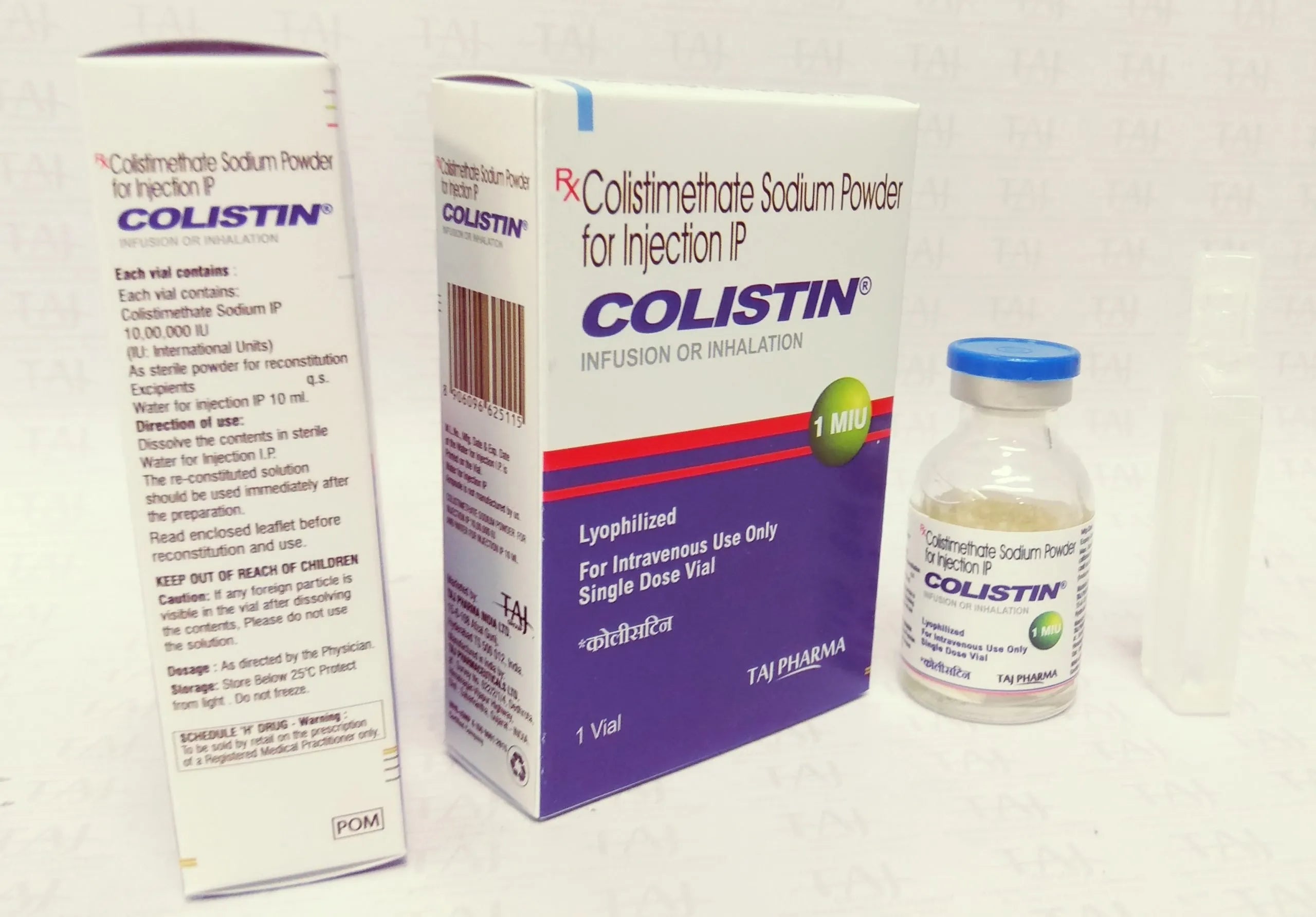 Colimate 1 Million Iu Injection Lyophilized 1'S Vial