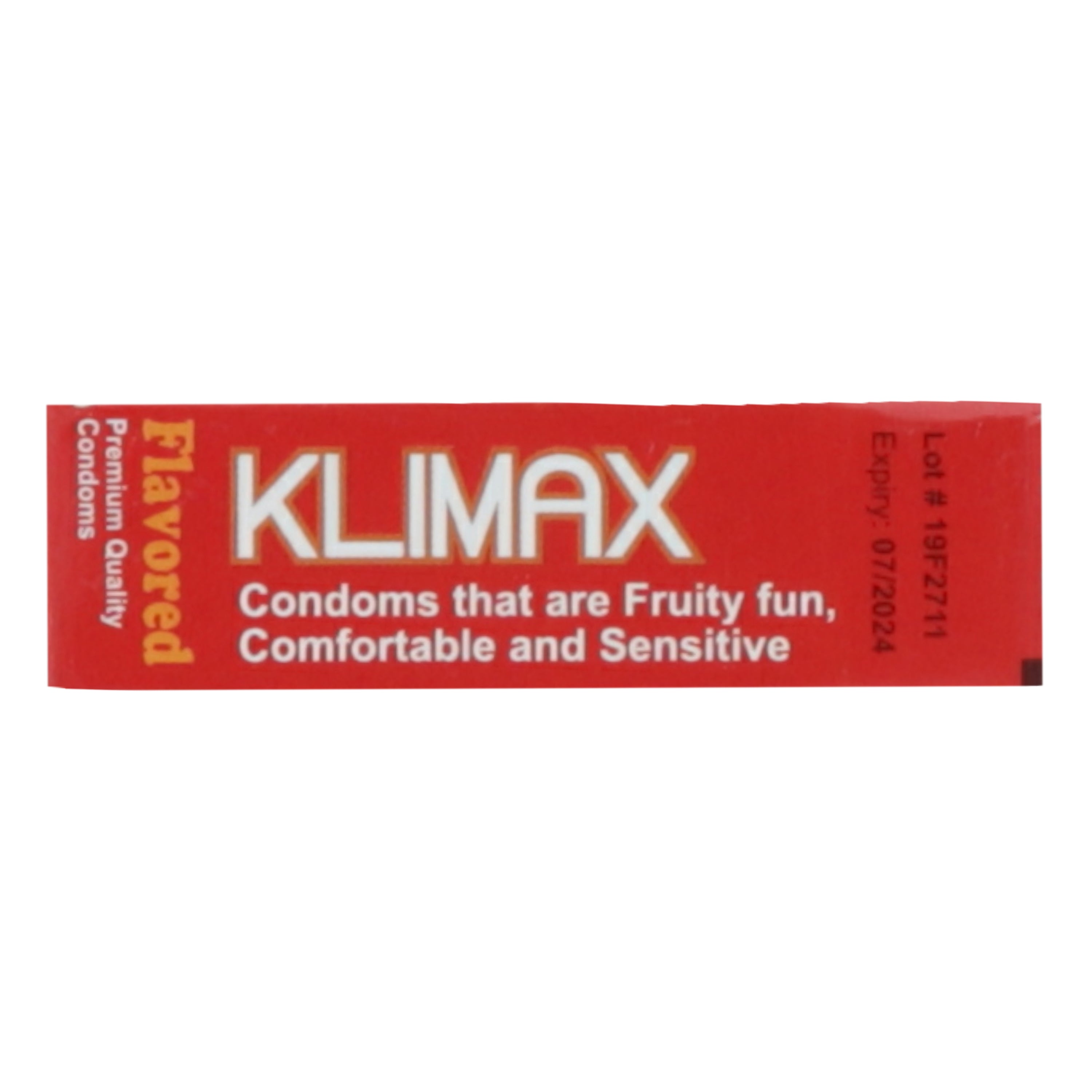 Klimax Strawberry Flavored Condom 2's — image 2 of 4