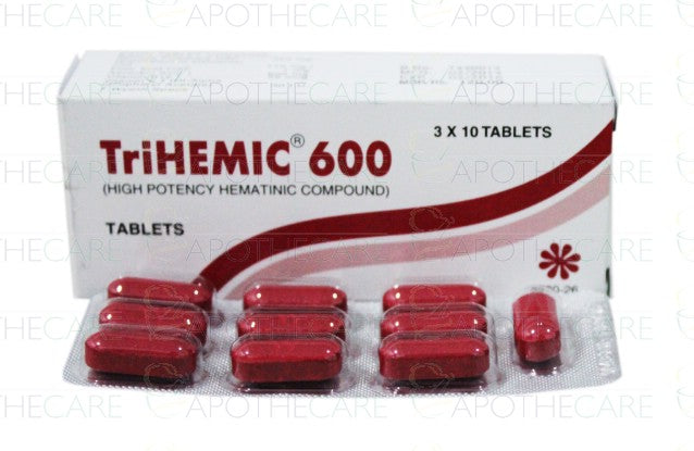 Tri-Hemic 600 Tab 5*12's