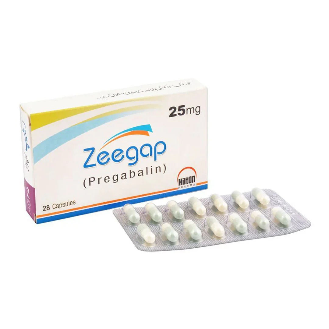 Zeegap 25mg cap 28's