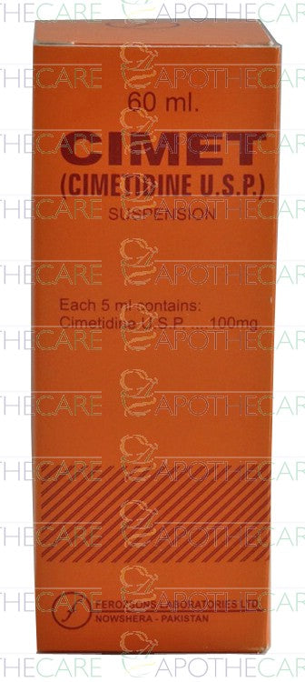 Cimet Susp 100mg/5ml 60ml