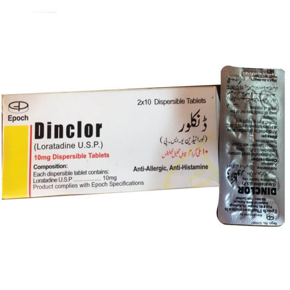 DINCLOR Tab 10mg 20's