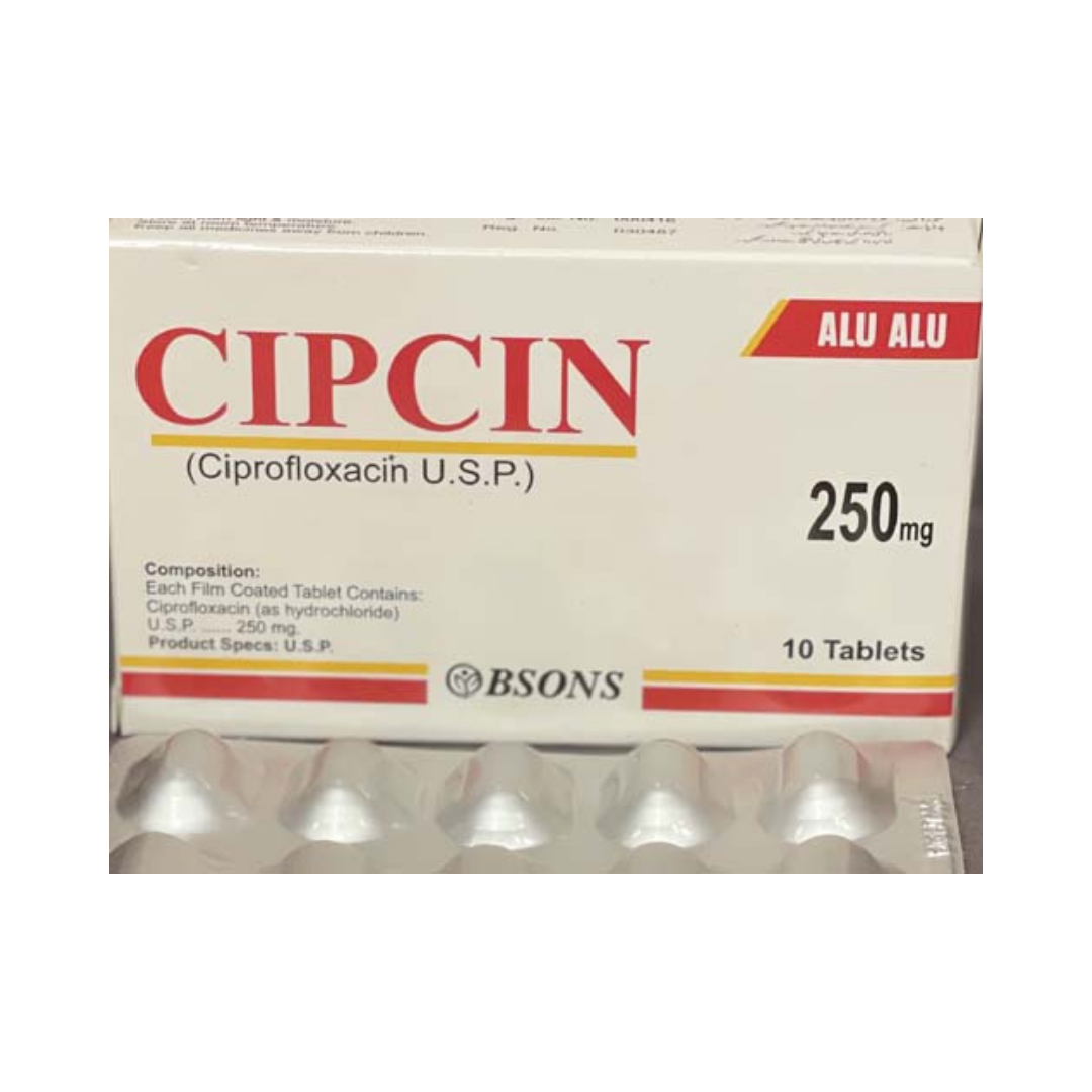 CIPCIN Tab 250mg 10's