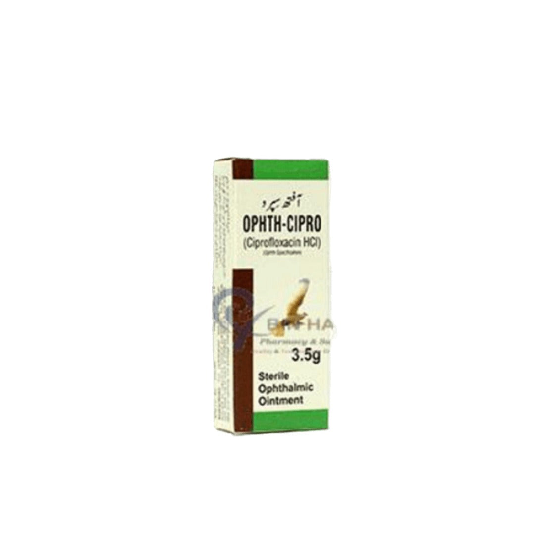 OPHTH CIPRO Eye Oint 0.3% 3.5gm