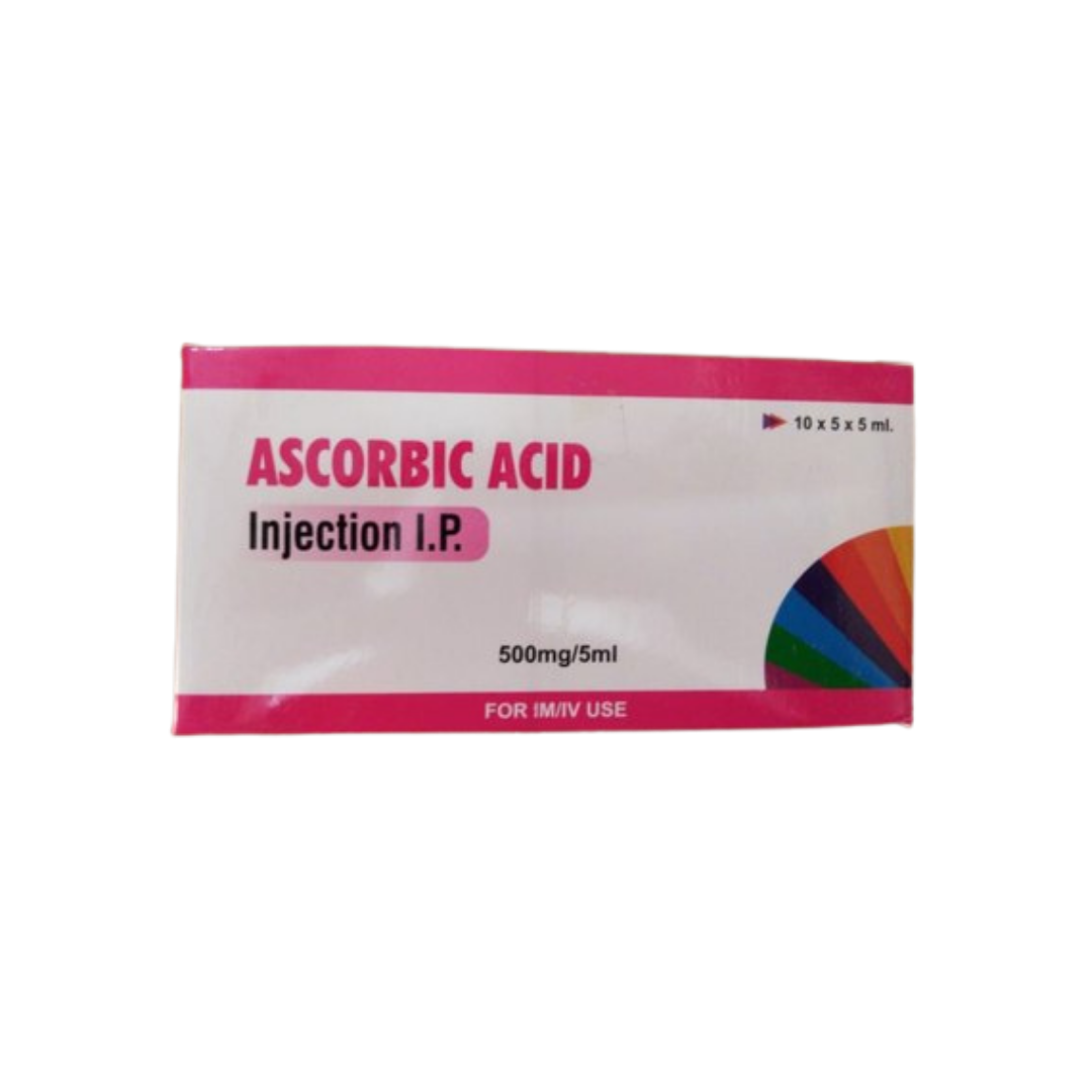 ASCORBIC ACID Inj 500mg 50x5ml