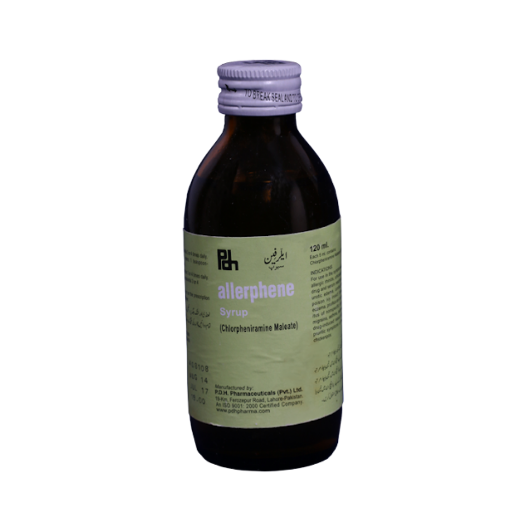 ALLERPHENE Syp 4mg/5ml 120ml