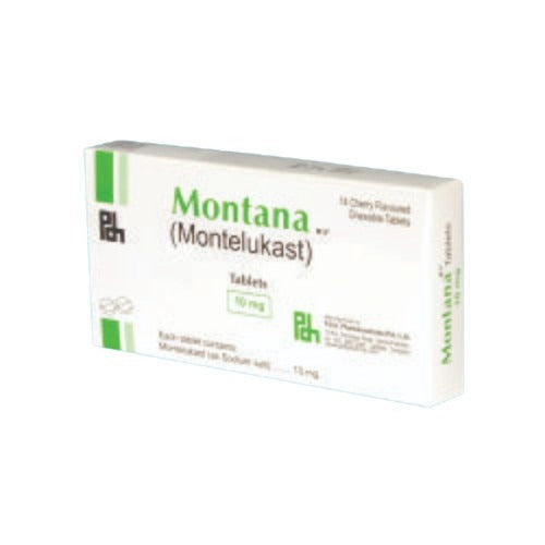 MONTANA Tab 10mg 14's