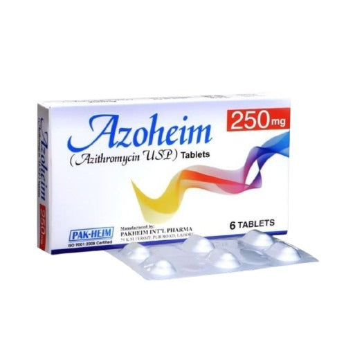 AZOHEIM Tab 250mg 6's