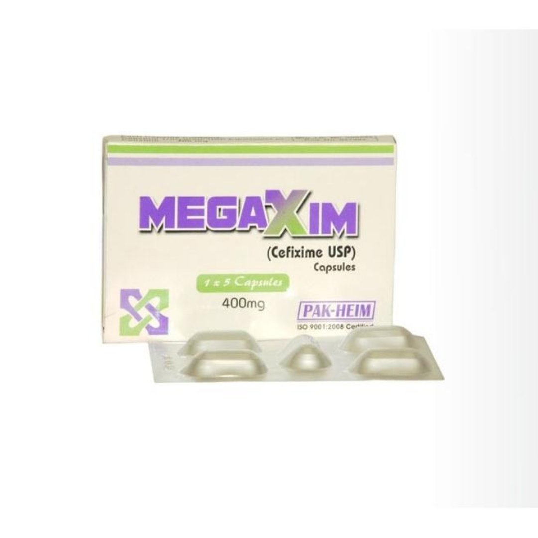 MEGAXIM Cap 400mg 5's