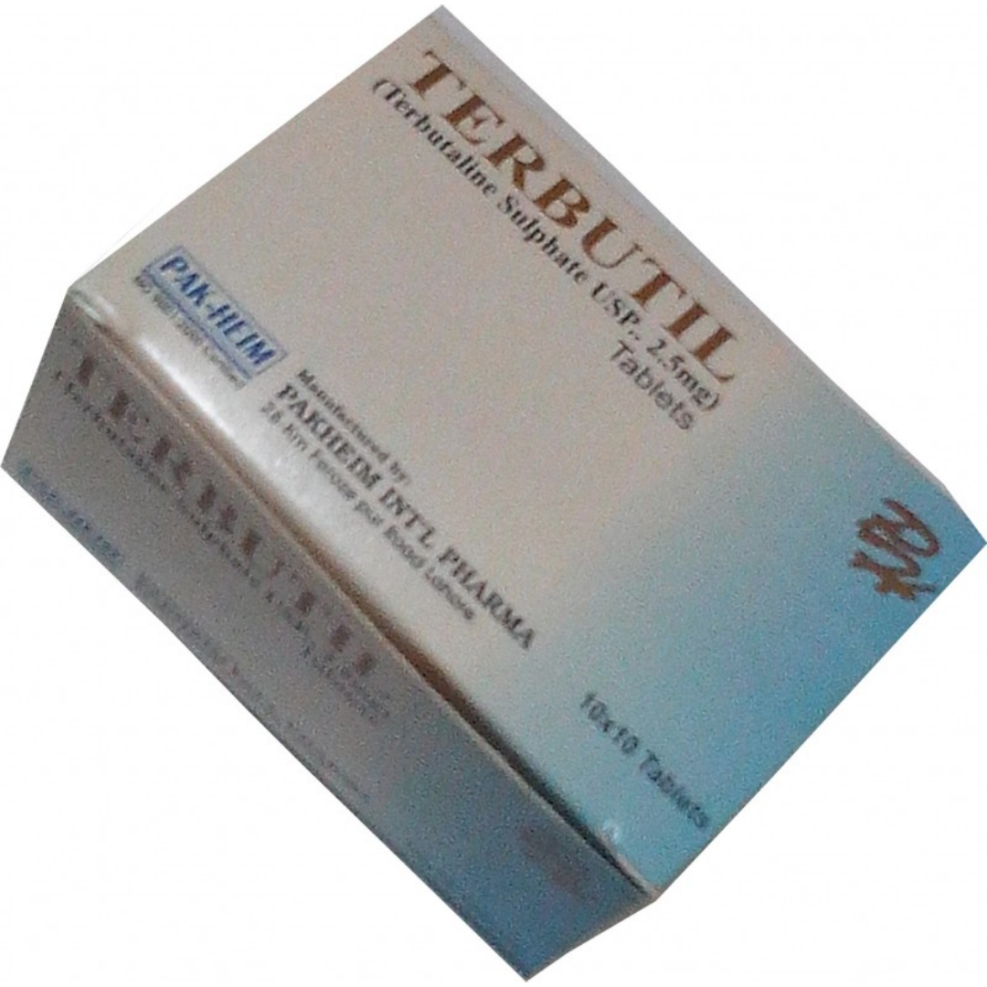 TERBUTIL Tab 2.5mg 100's