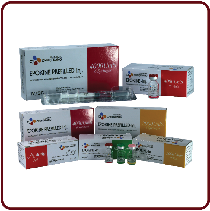 Epokine Inj 2000IU PFS