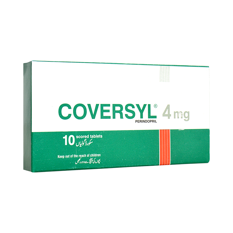 Coversyl Tab 4mg 10's