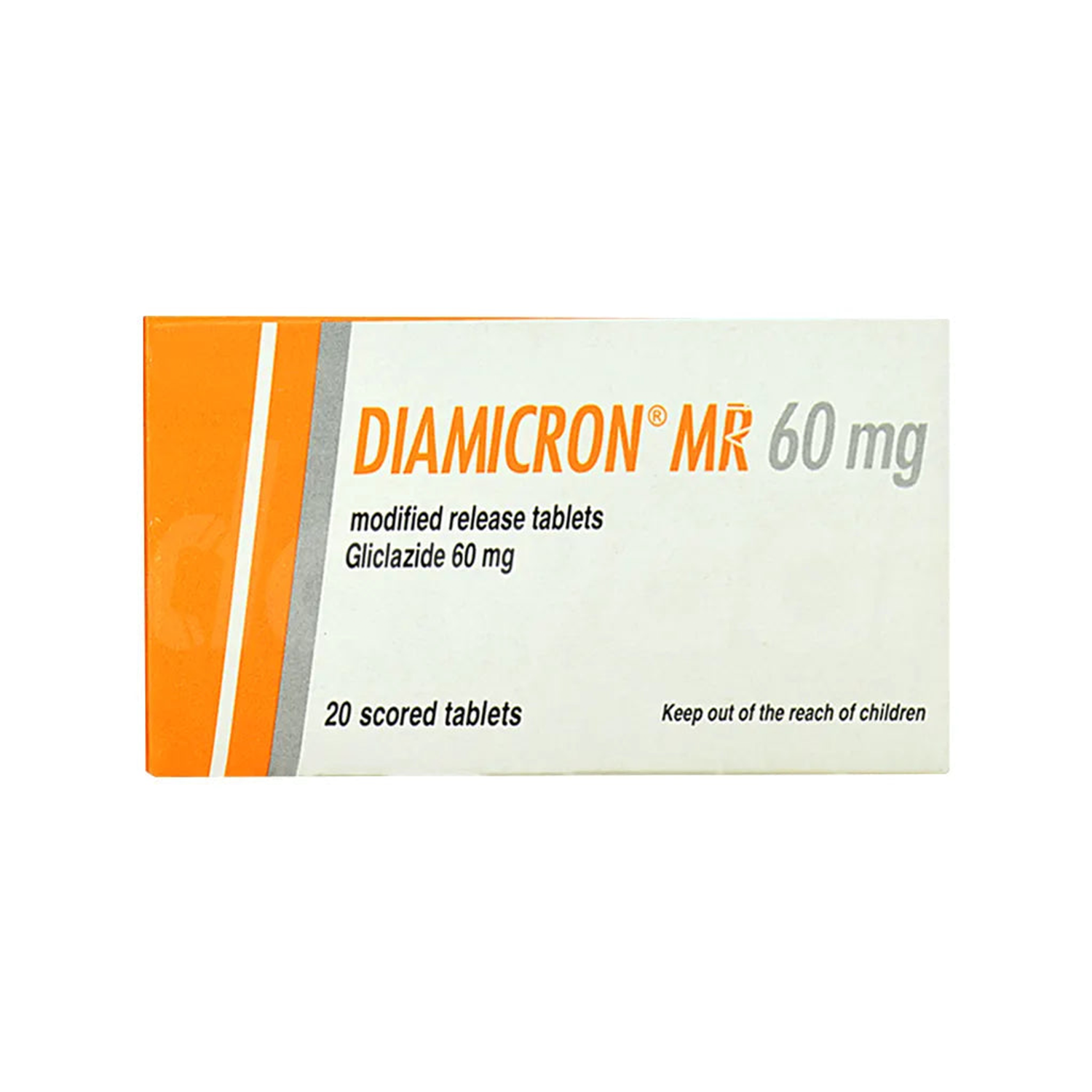Diamicron MR 60mg Tab 20's