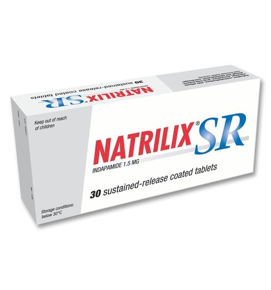 Natrilix SR Tab 1.5mg 30's