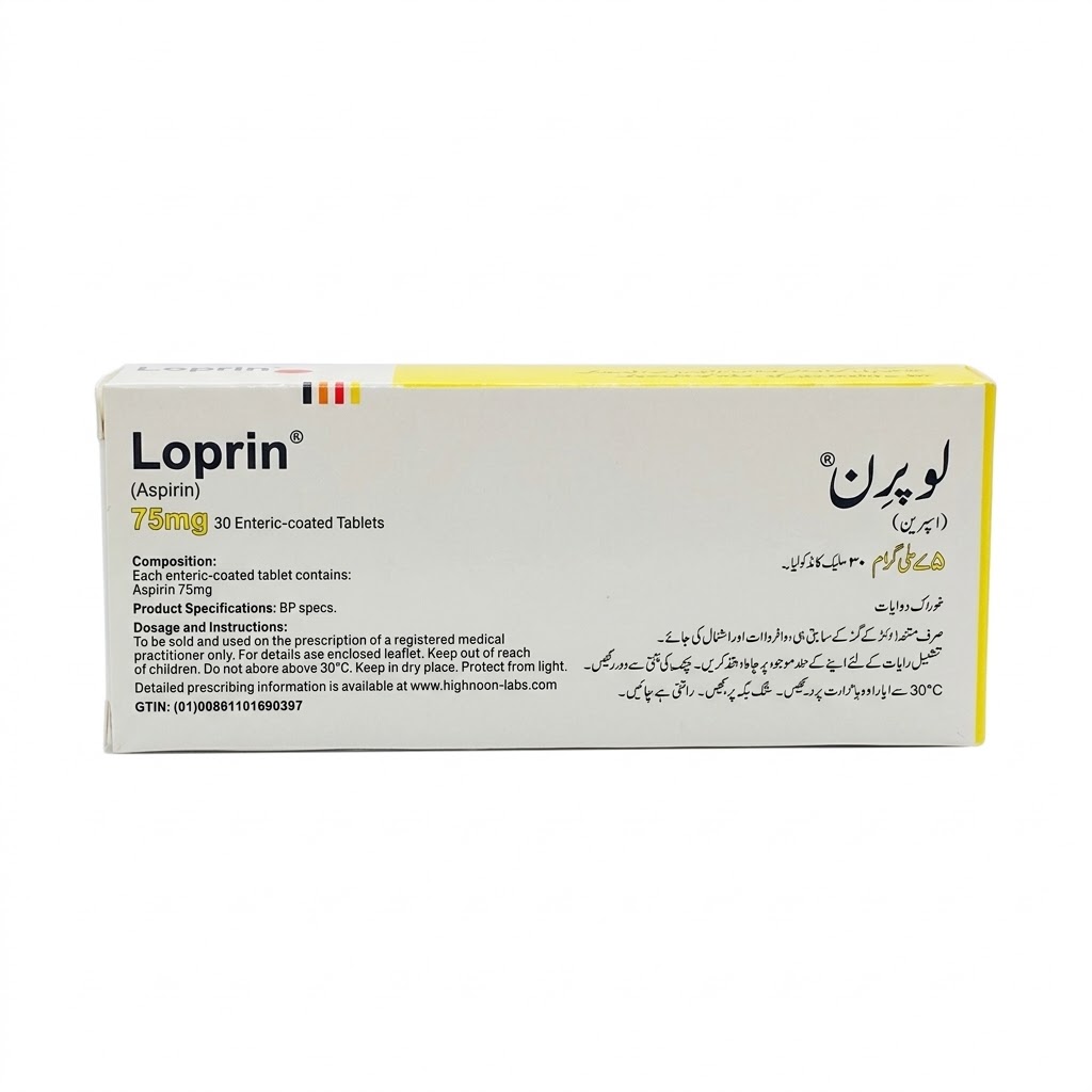Loprin Tab 75mg 30's — image 3 of 3