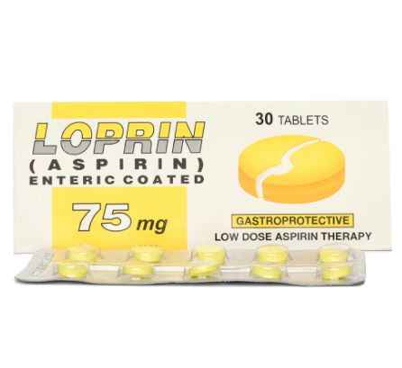 Loprin Tab 75mg 30's