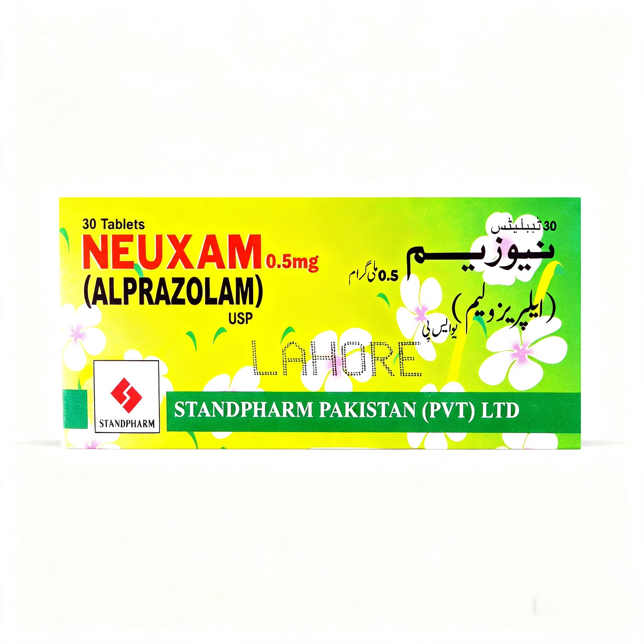 Neuxam 0.5mg Tab 3x10's