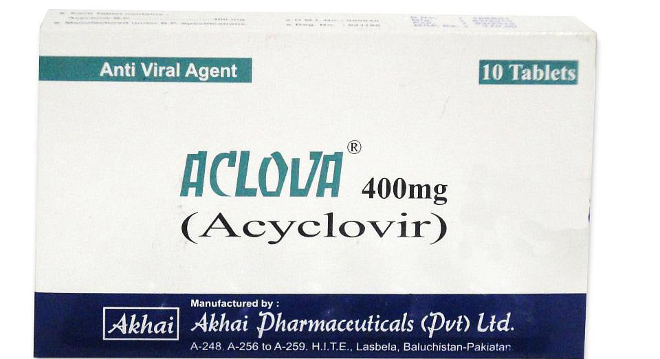Aclova Tab 400mg 10's