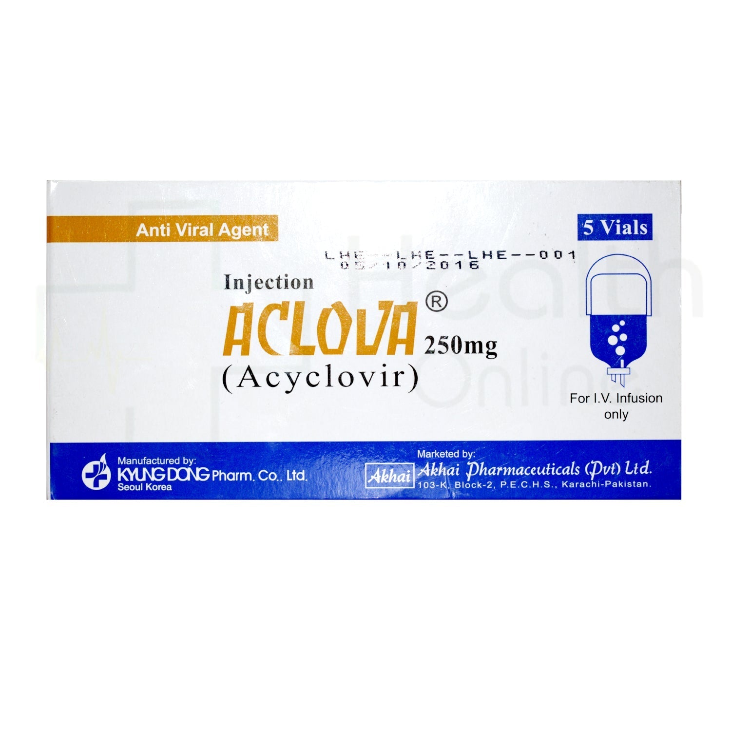 Aclova Inj 250mg 5Amp — image 2 of 3