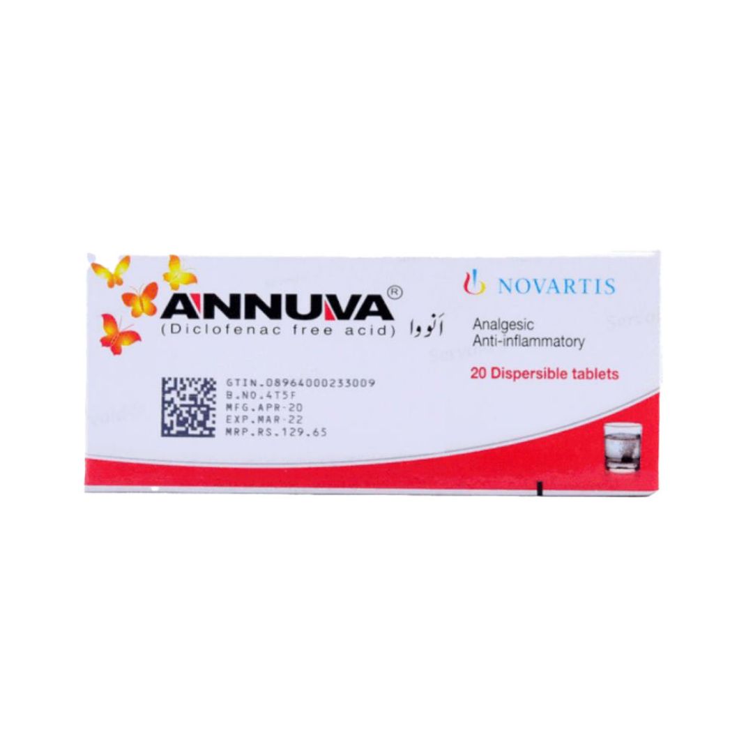 Annuva Tab 50mg 20's