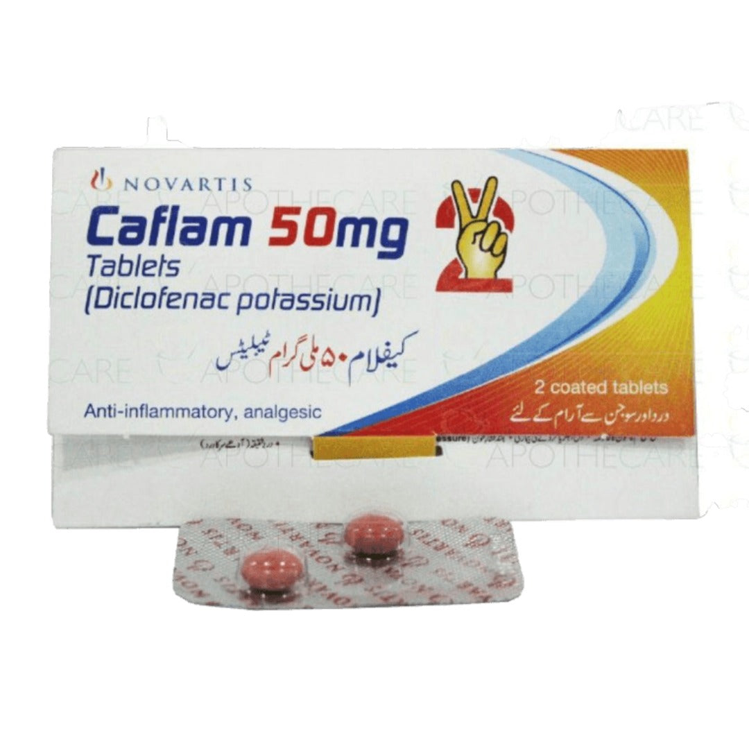 Caflam Tab 50mg 2's