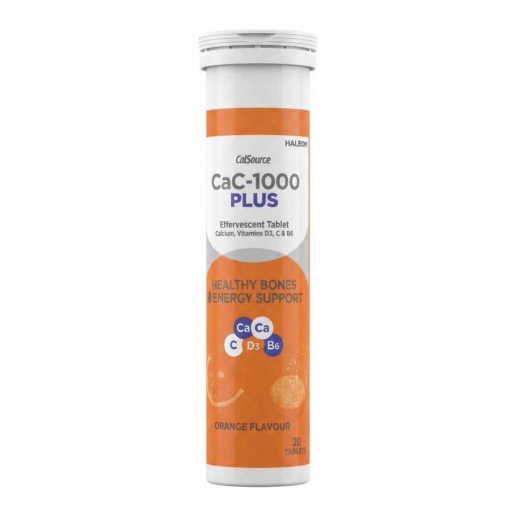 Cac-1000 Plus Orange Flavour Tab 10's