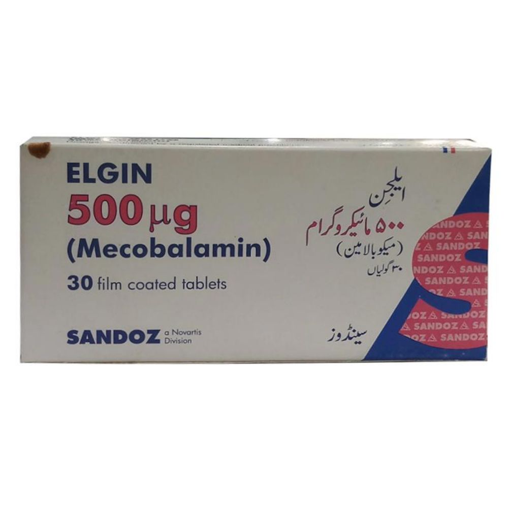 Elgin Tab 500mcg 30's