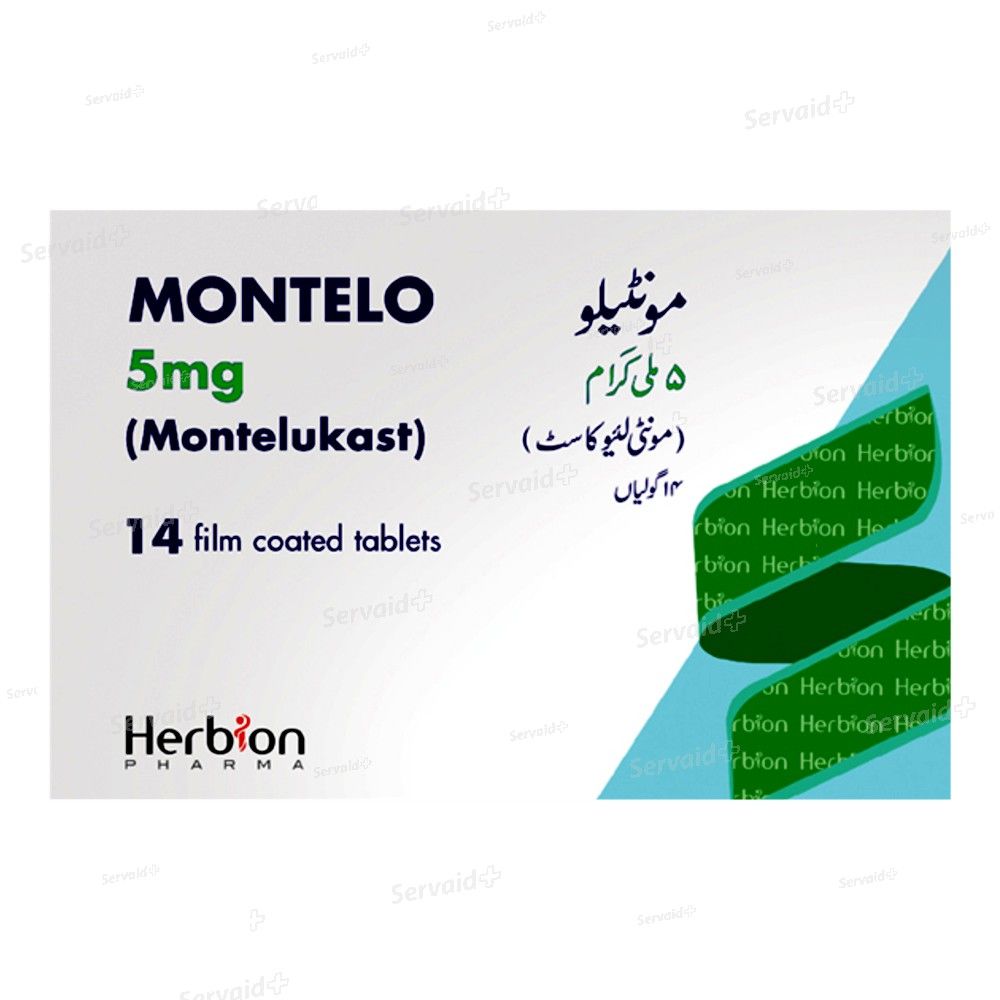 Montelo Tab 5mg 14's