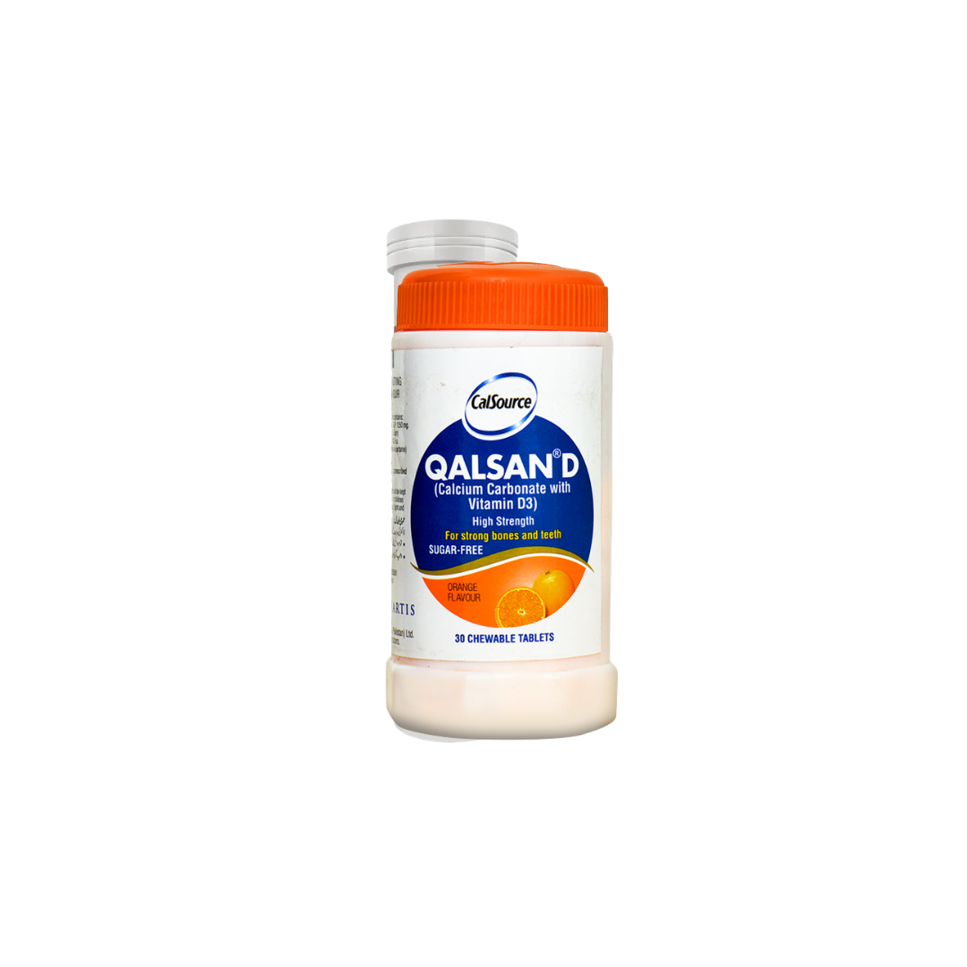 QalSIUM D Orange Flavour Tab 40-s