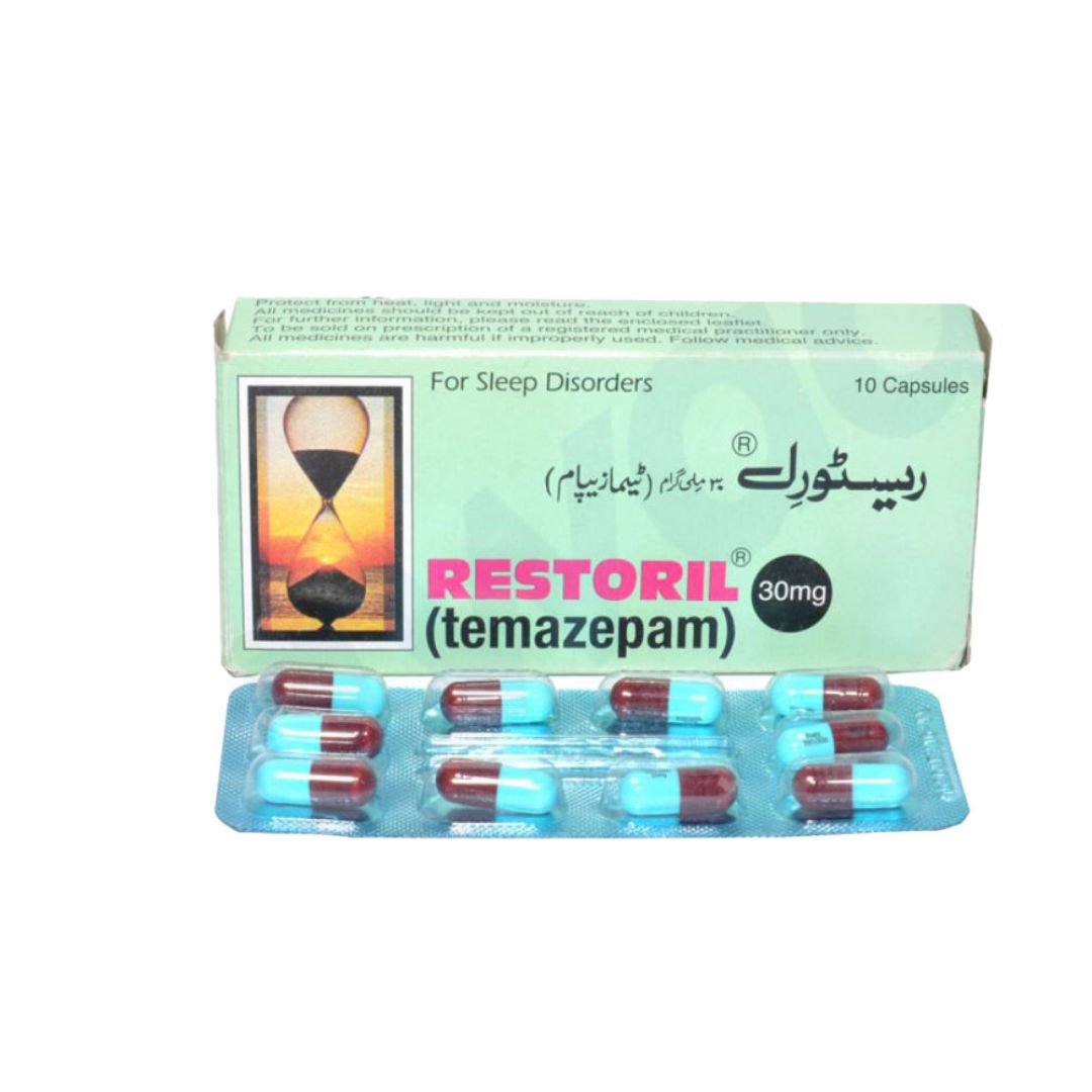 Restoril Cap 30mg 10's