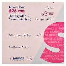 Amoxi-Clav Tab 625mg 6's — image 2 of 2